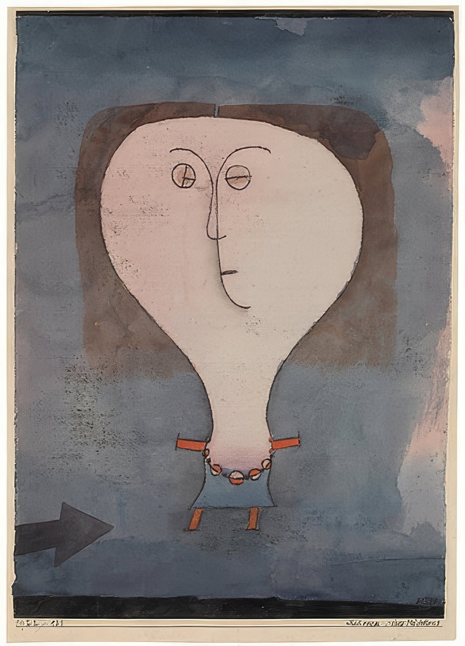 Susto de una Chica de Paul Klee