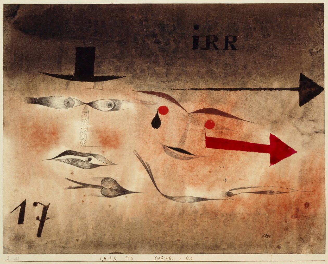 Diecisiete, Loco de Paul Klee