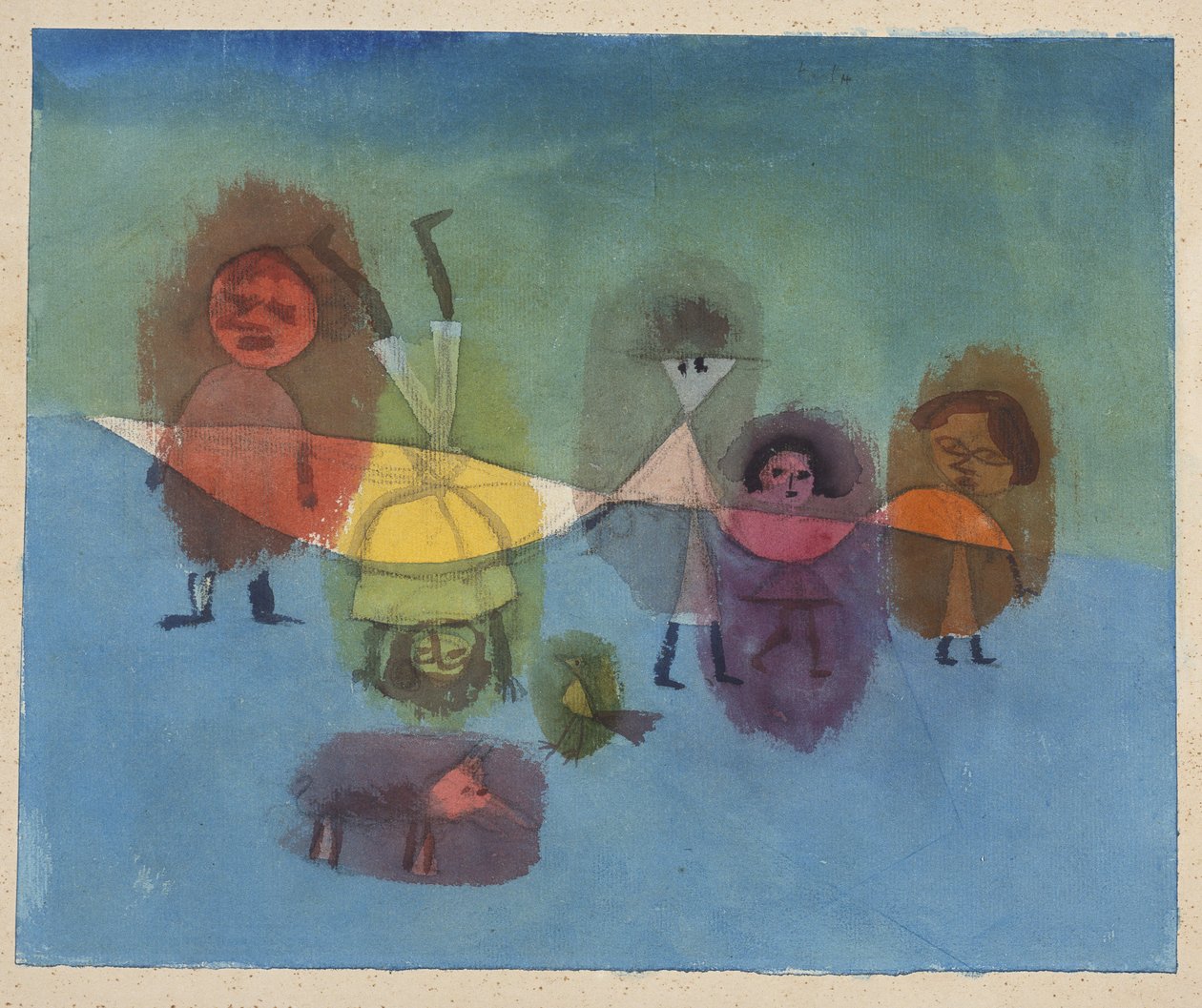 Niños pequeños de Paul Klee