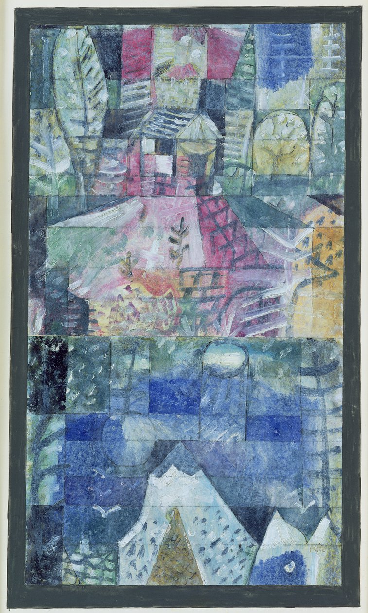 Foto de recuerdo de un viaje de Paul Klee