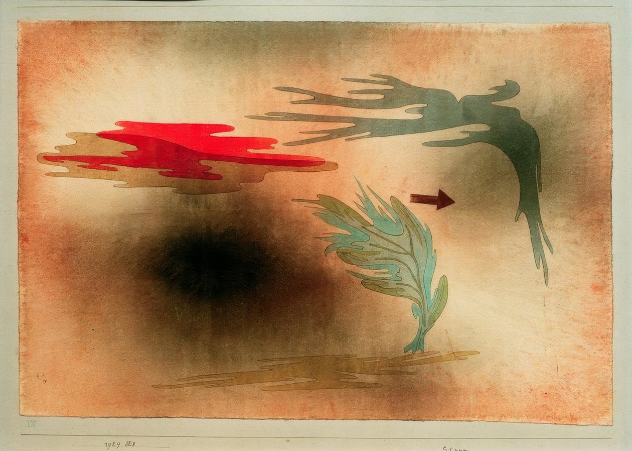 Tormenta de Paul Klee