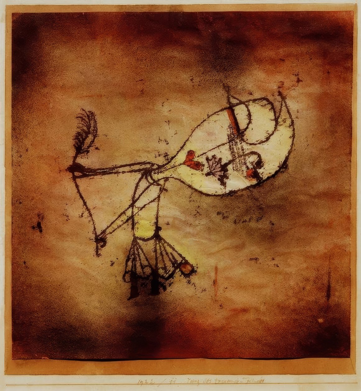 Danza del niño afligido de Paul Klee