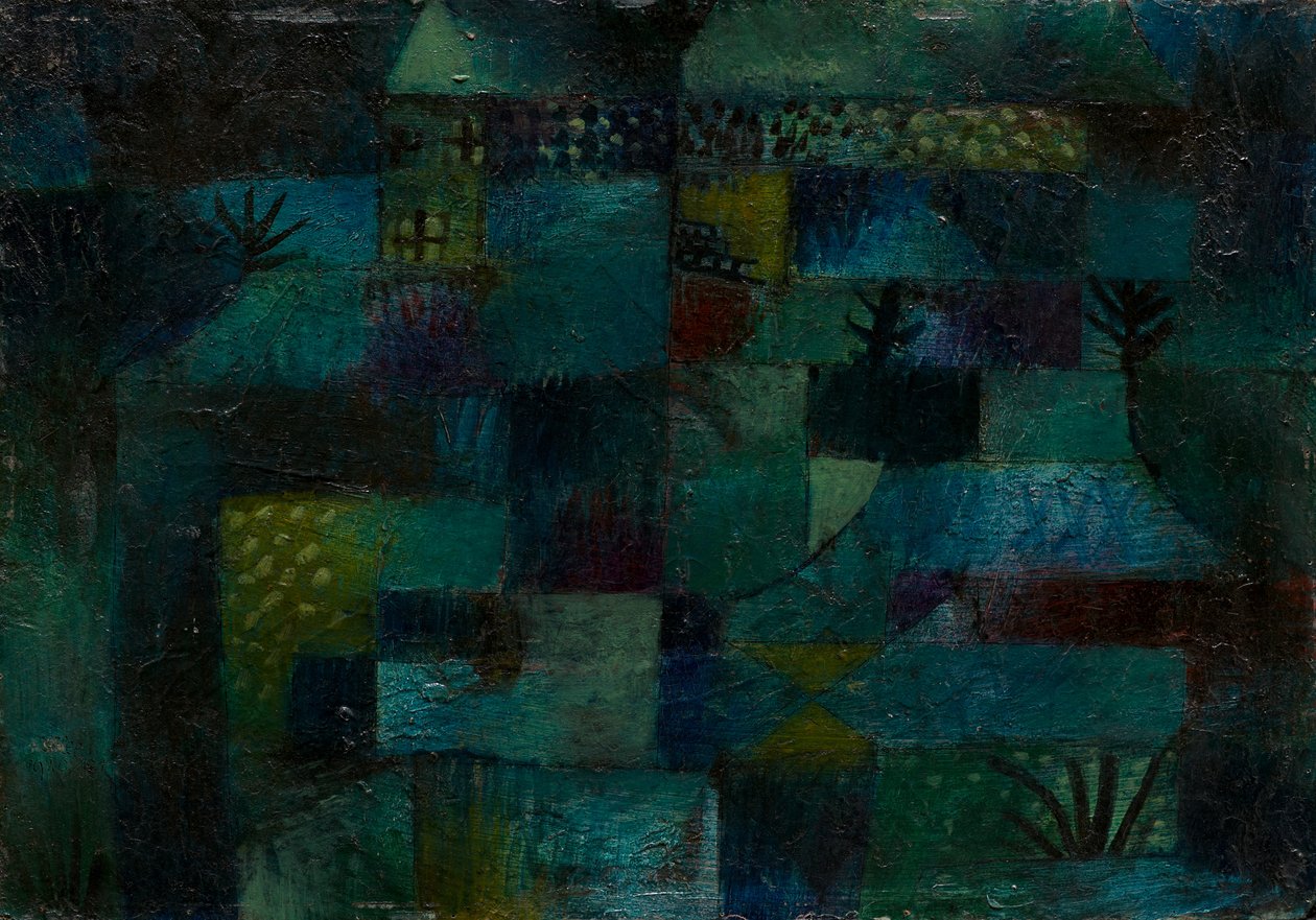 Jardín en Terrazas, 1920 de Paul Klee