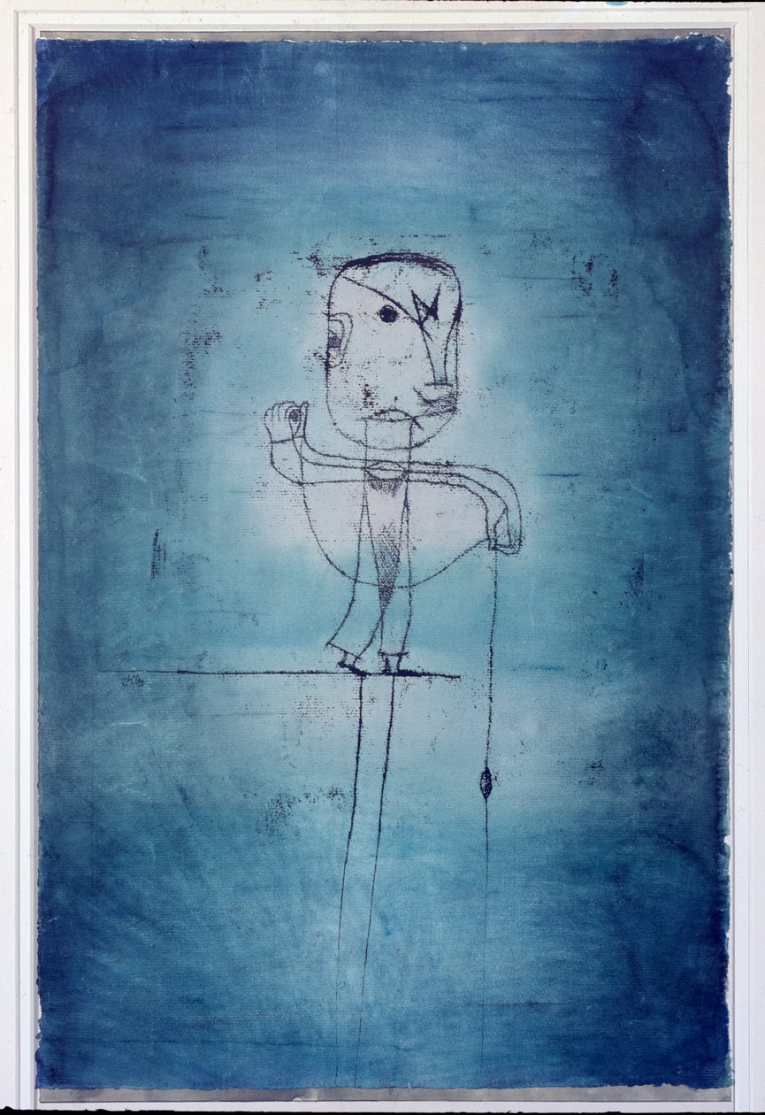 El pescador (óleo sobre lienzo) de Paul Klee