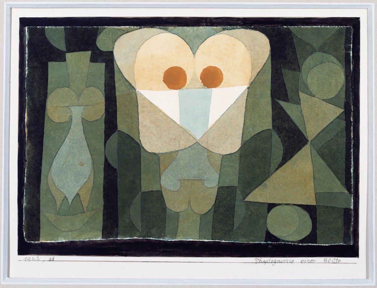 Fisonomía de una célula sanguínea de Paul Klee