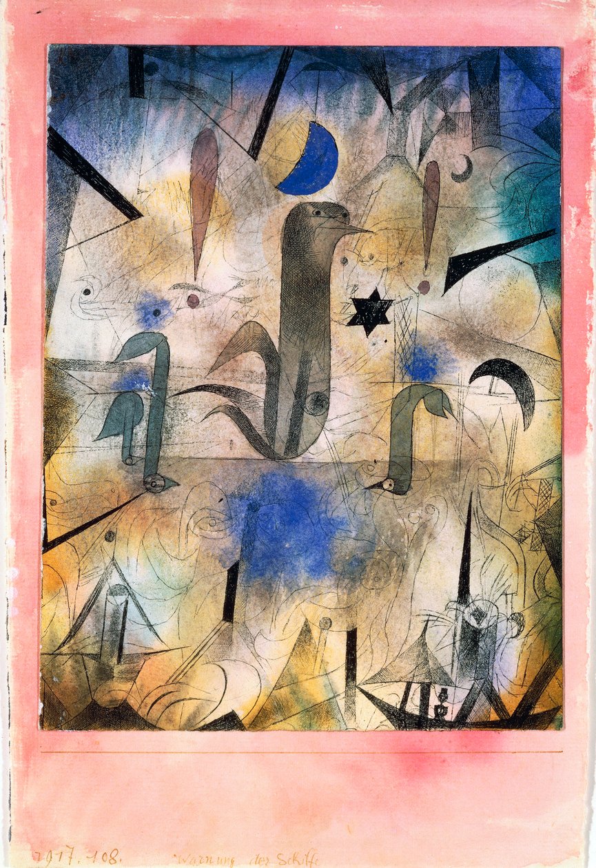"Las Sirenas de los Barcos" de Paul Klee