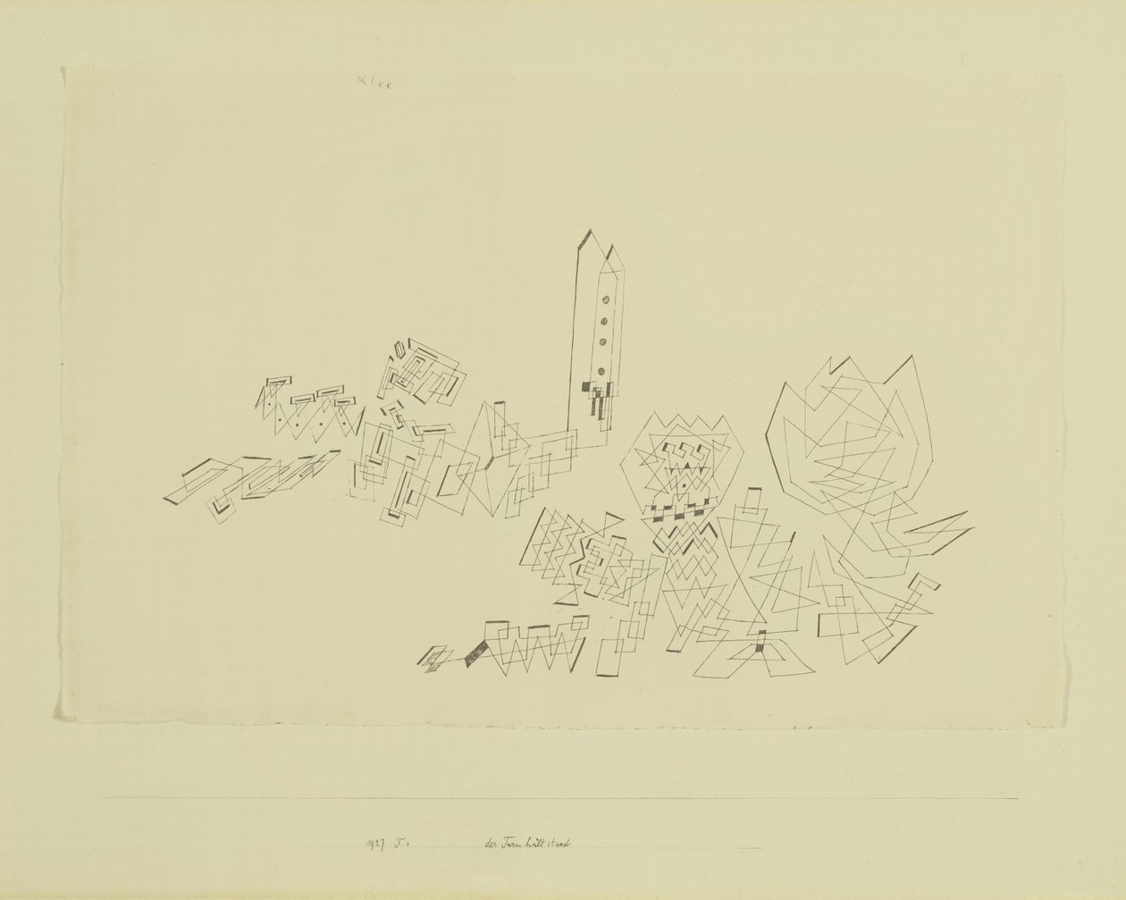 La Torre resiste los ataques de Paul Klee