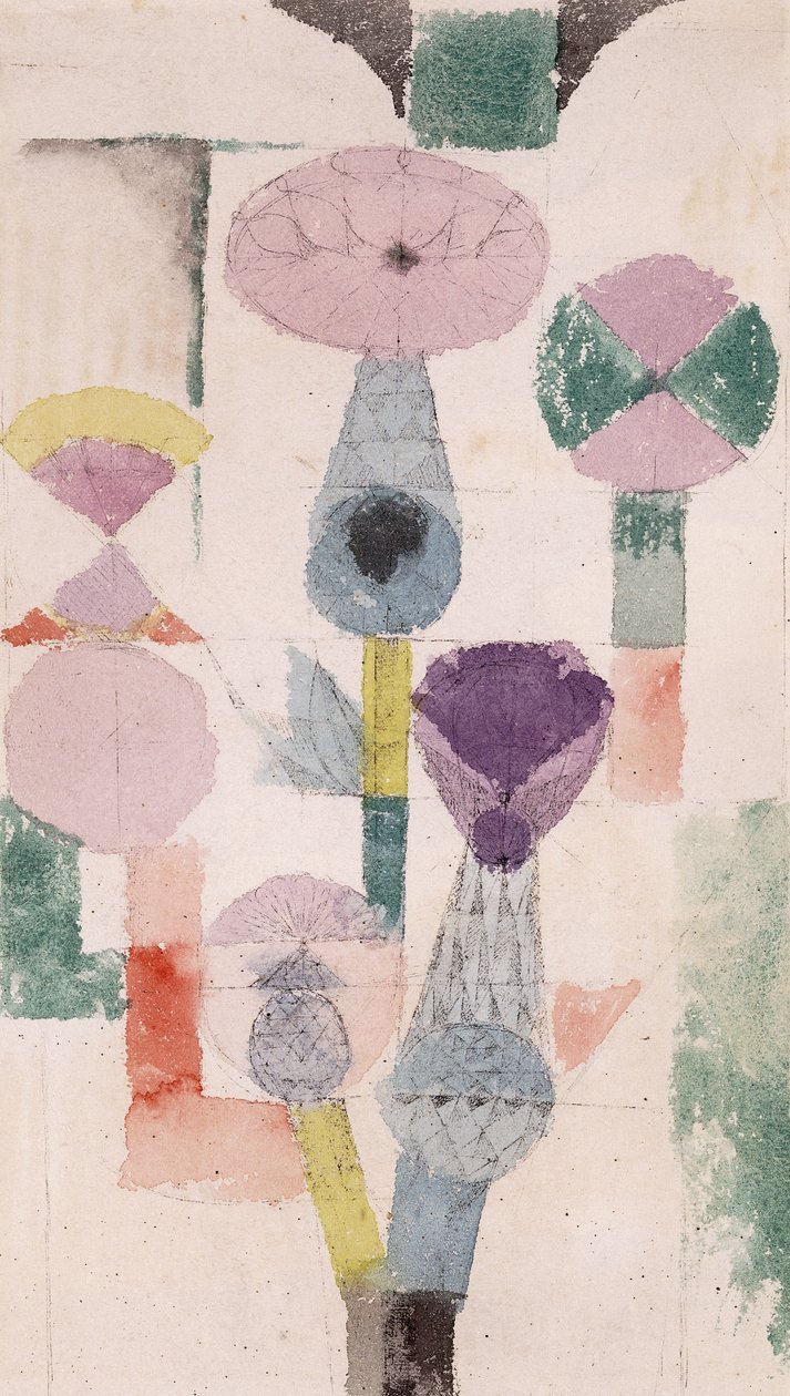 Flor de cardo; Flor de cardo de Paul Klee