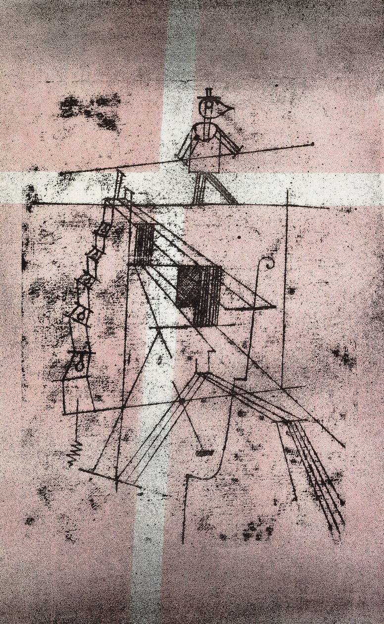 Funambulista; equilibrista de Paul Klee
