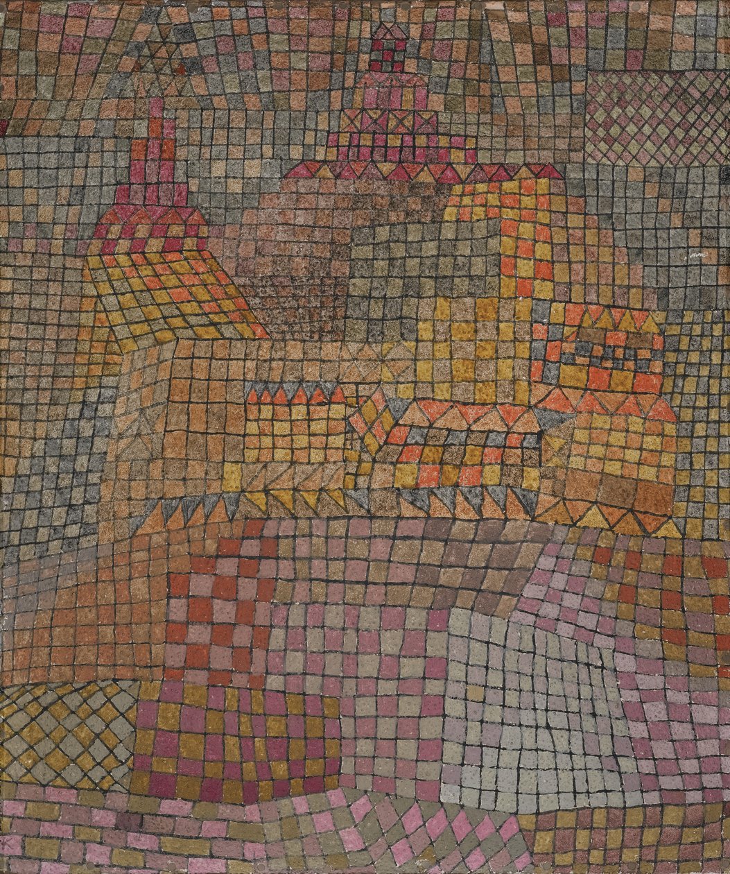 Castillo de la ciudad Kr.. de Paul Klee