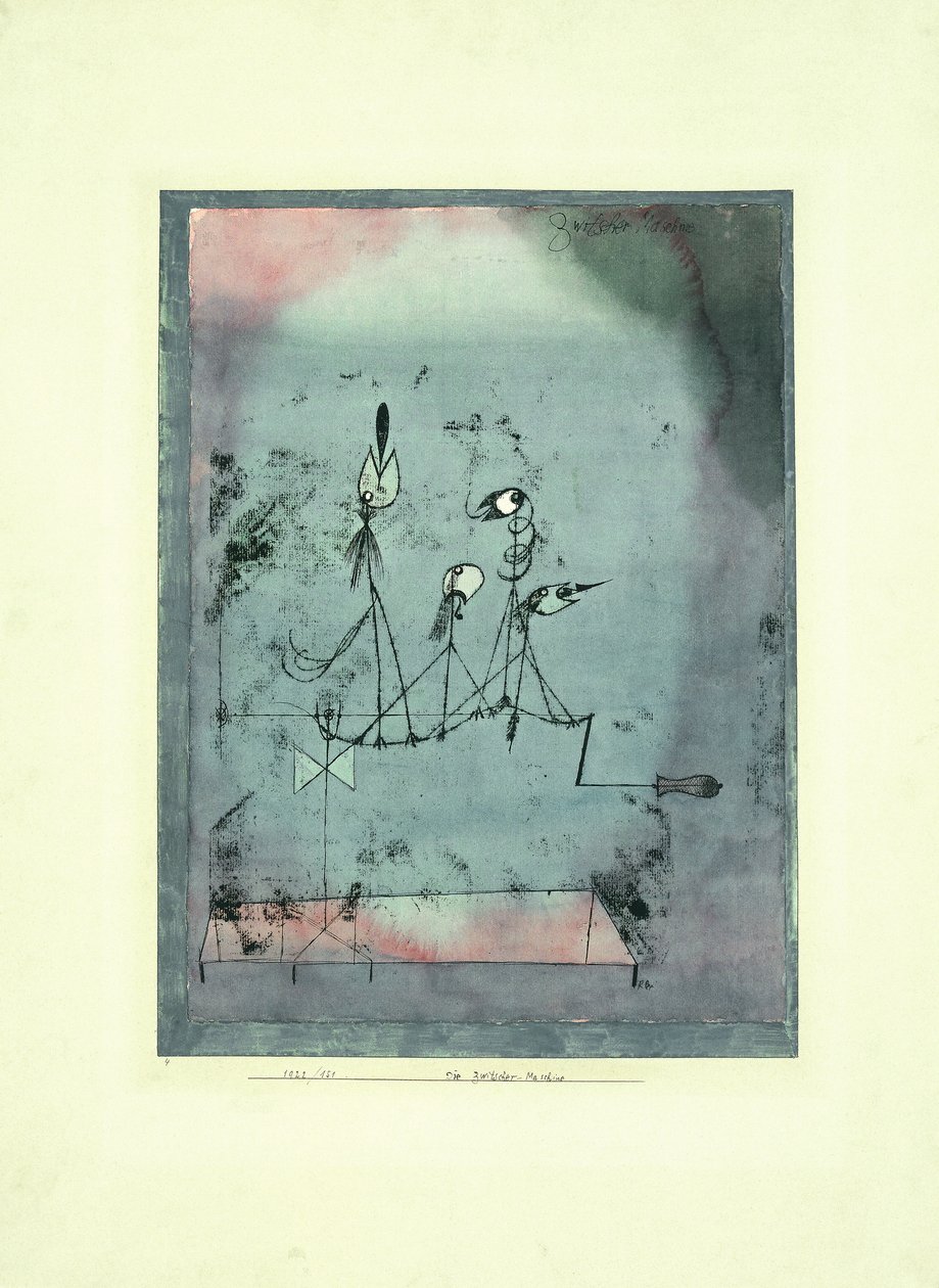 Máquina de twittear de Paul Klee