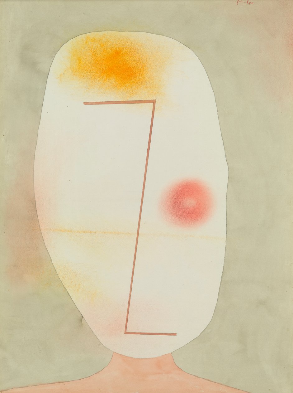 Sin título (Kopf) de Paul Klee