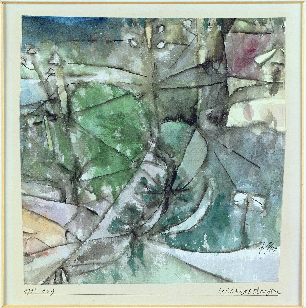 Postes Utitlity de Paul Klee