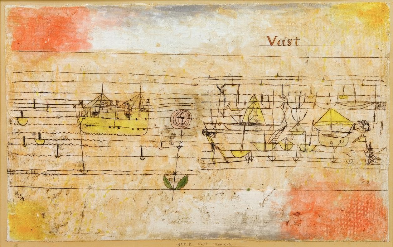 VAST (Puerto de las rosas) de Paul Klee