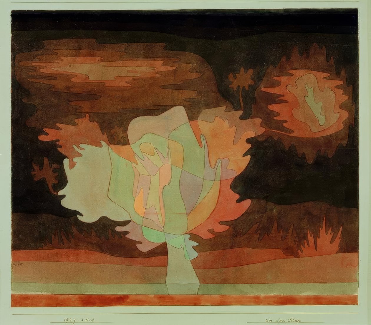 Antes de la nieve de Paul Klee