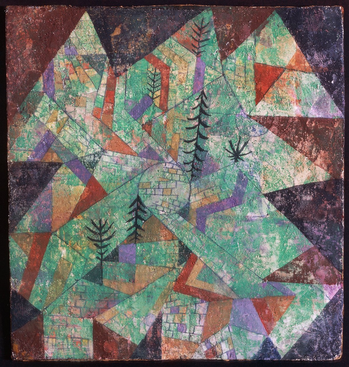 Construcción forestal de Paul Klee