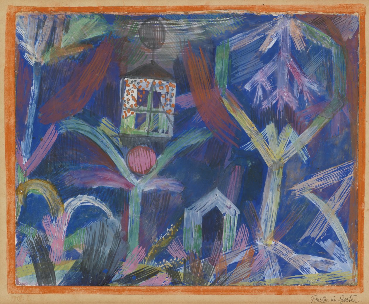 Ventana en el jardín de Paul Klee