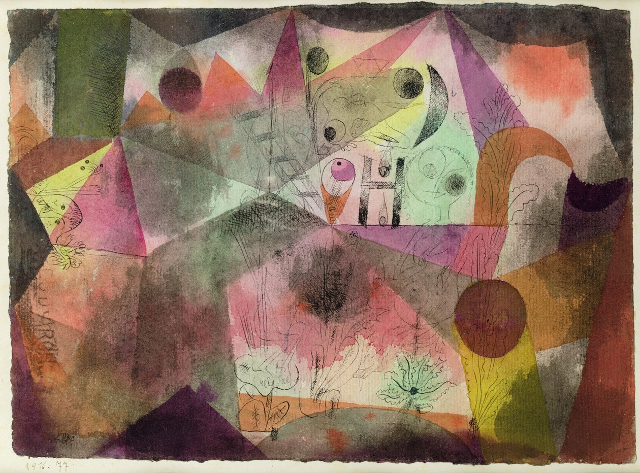 Con el H de Paul Klee