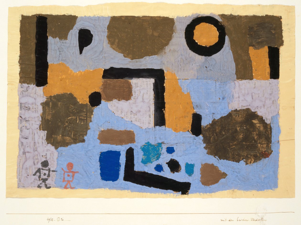 Con los dos perdidos, 1938 de Paul Klee