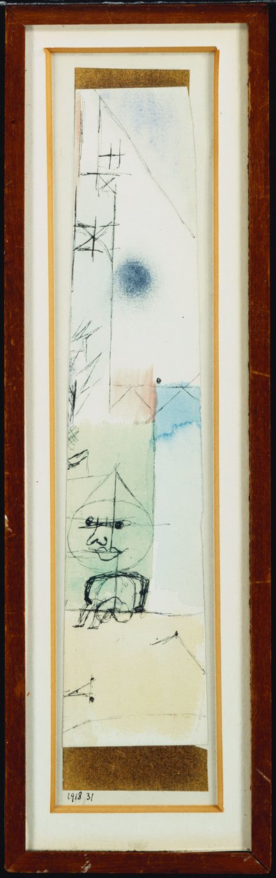 Joven Pierrot de Paul Klee