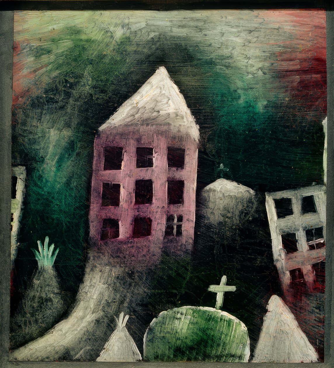 Lugar destruido de Paul Klee