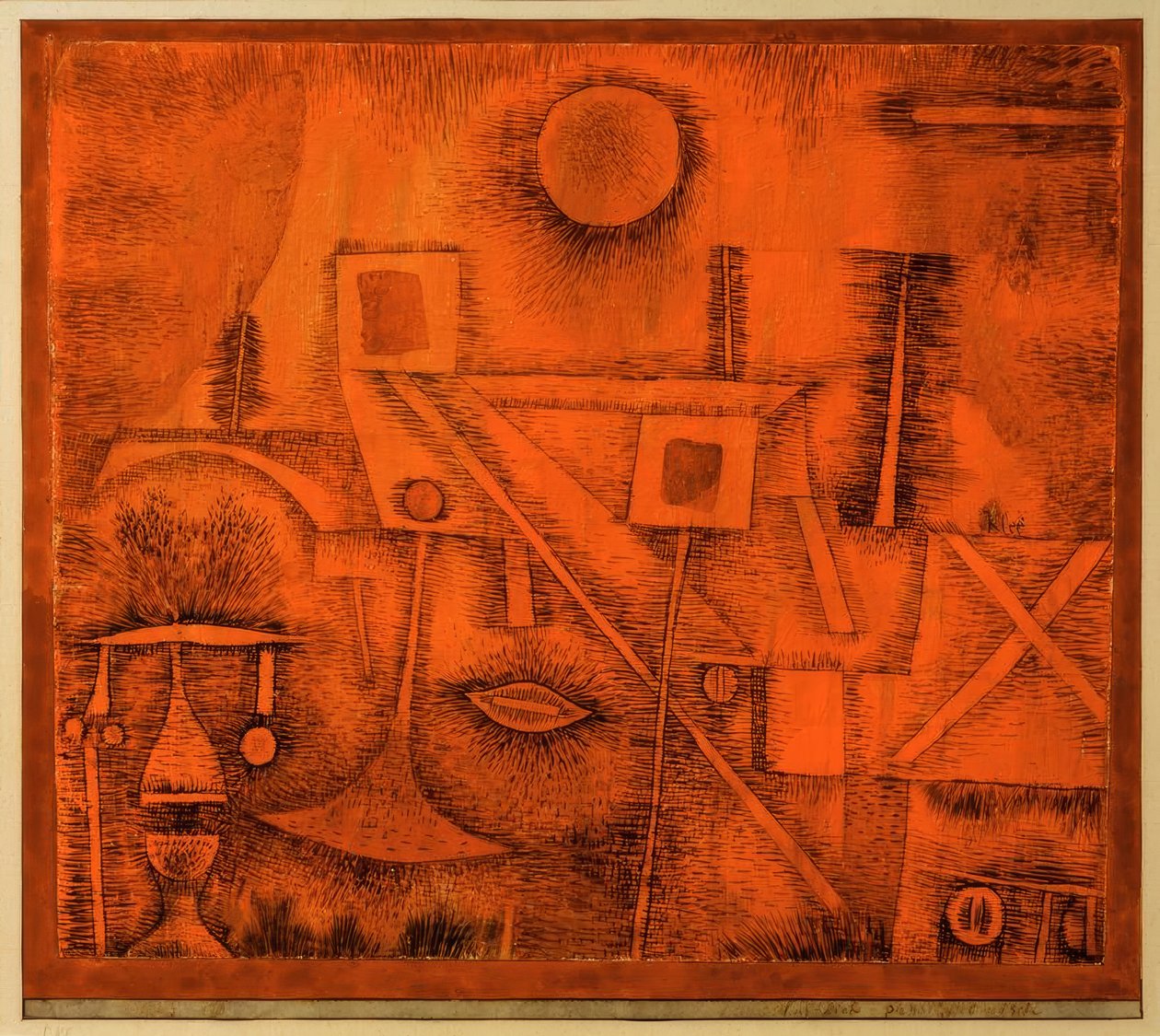 Paisajístico-fisionómico de Paul Klee