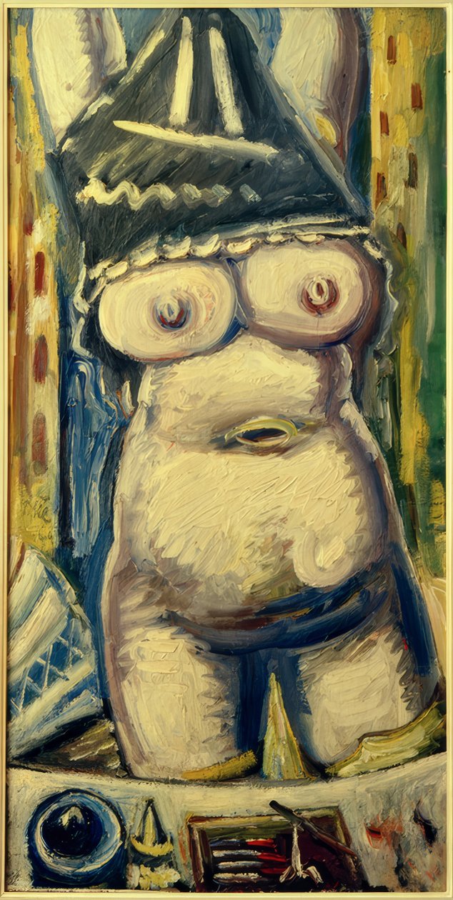 Desnudo frontal de Paul Kleinschmidt