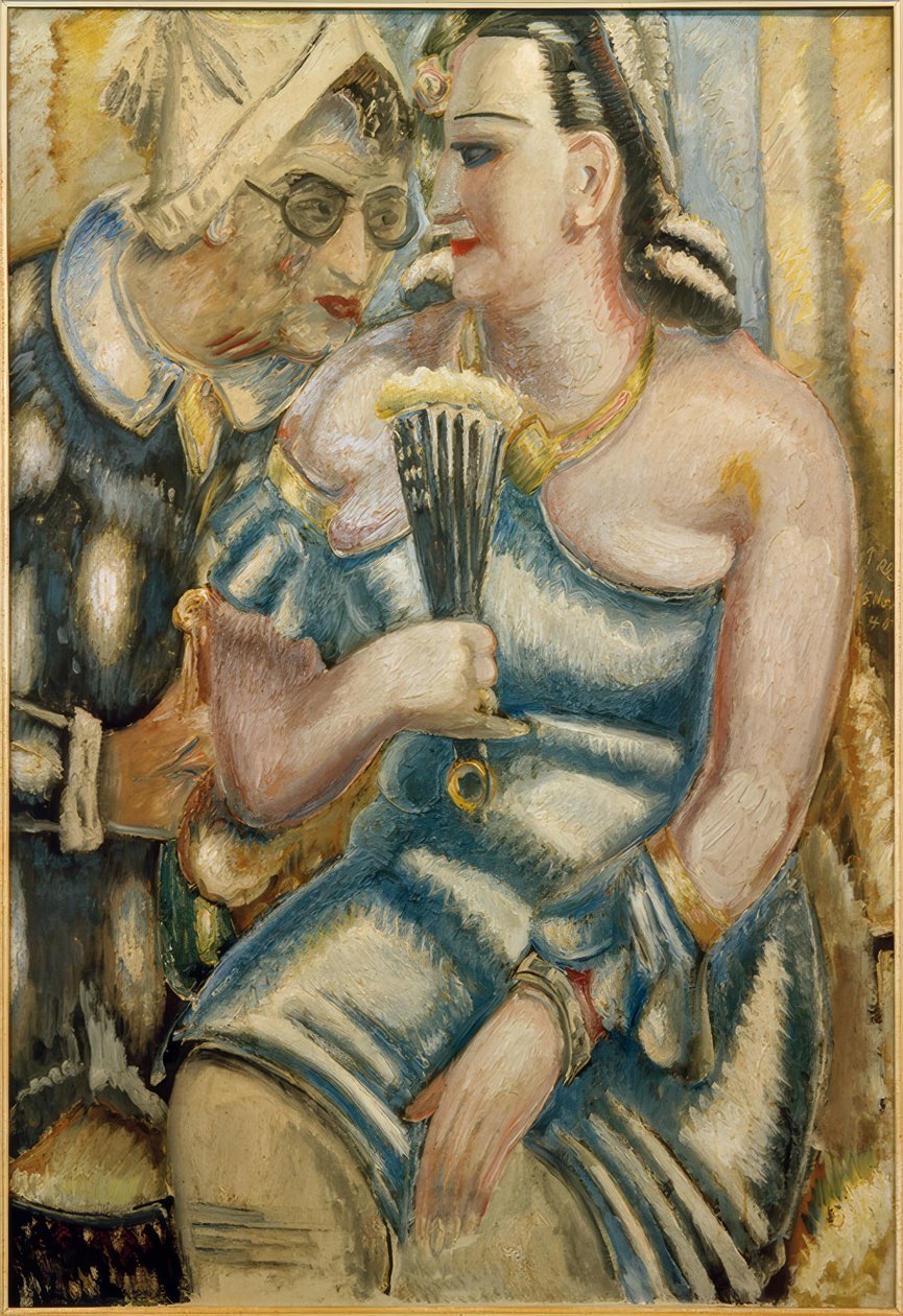 El pintor y su esposa en traje de carnaval de Paul Kleinschmidt