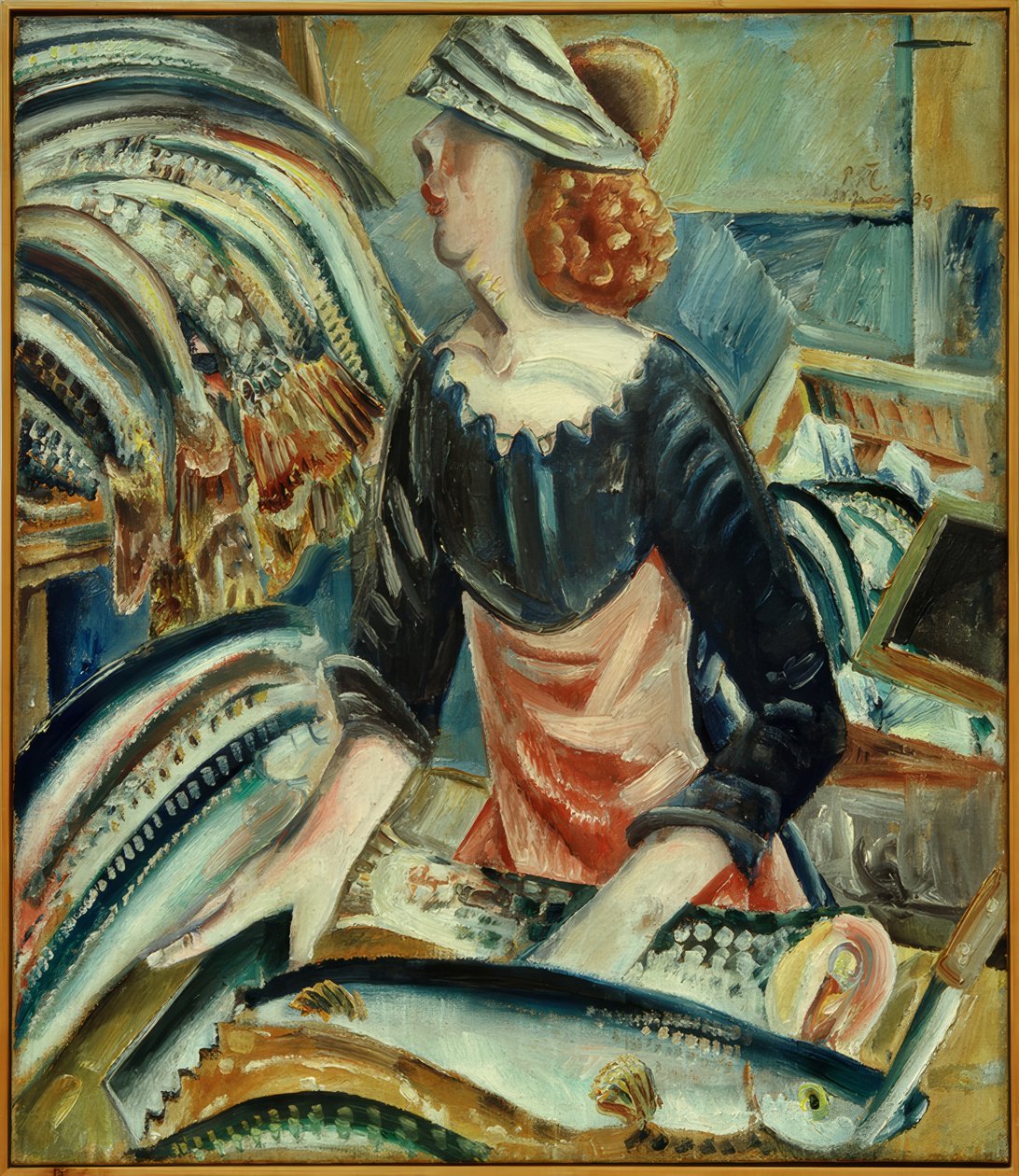 Vendedora de pescado de Paul Kleinschmidt