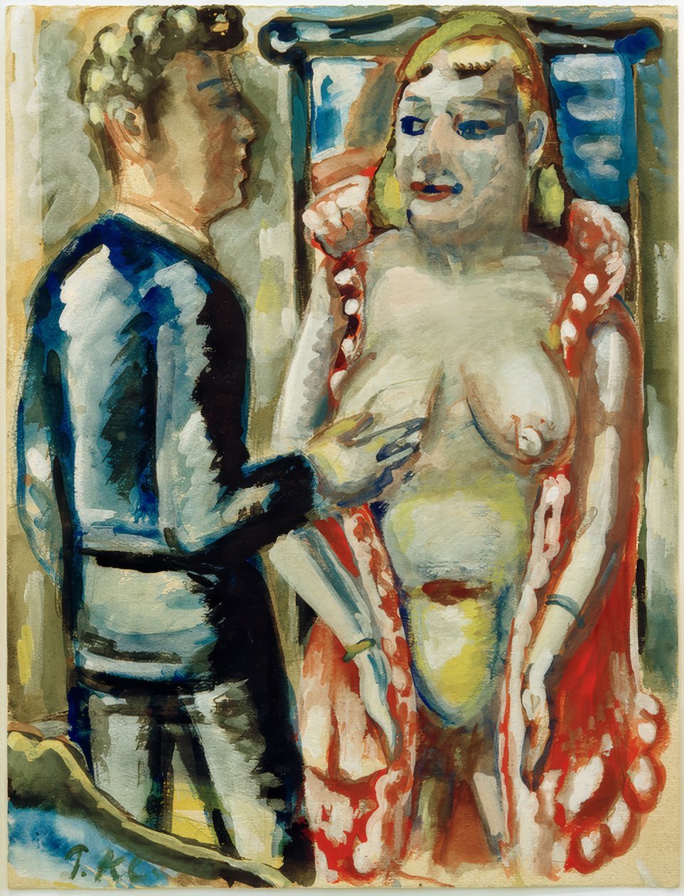 Pareja de Paul Kleinschmidt
