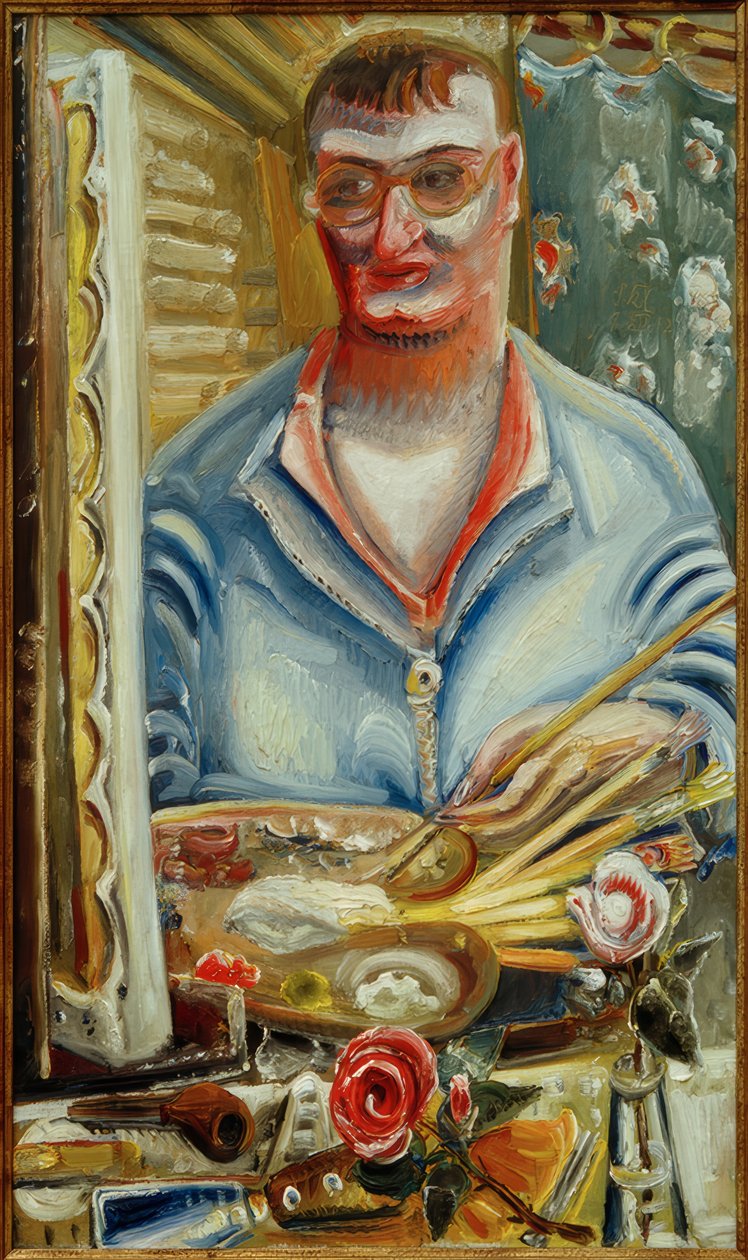 Autorretrato de Paul Kleinschmidt