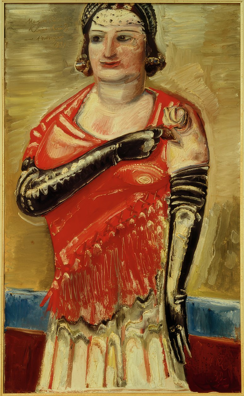 Mujer de pie de Paul Kleinschmidt
