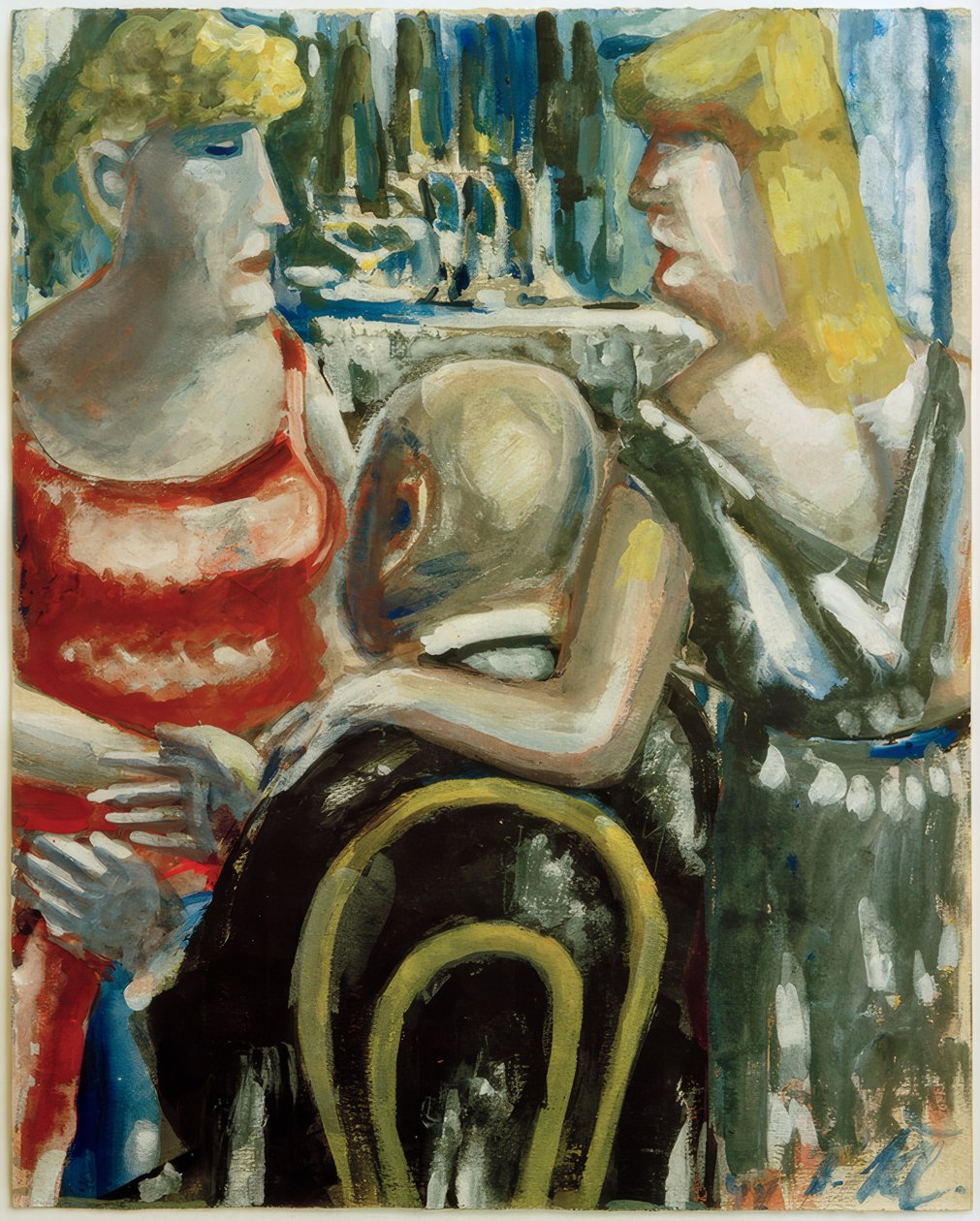 Dos mujeres y un hombre de Paul Kleinschmidt