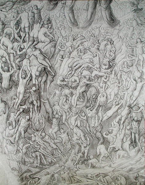 Juicio Final de Paul Marc Joseph Chenavard