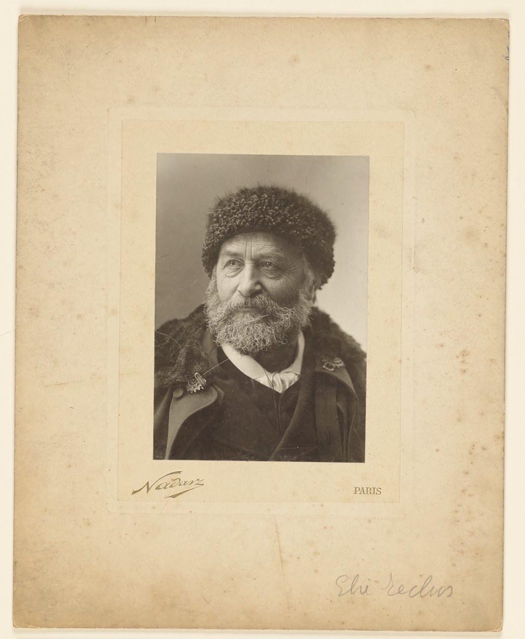 Élie [Élisèe] Reclus de Paul Nadar