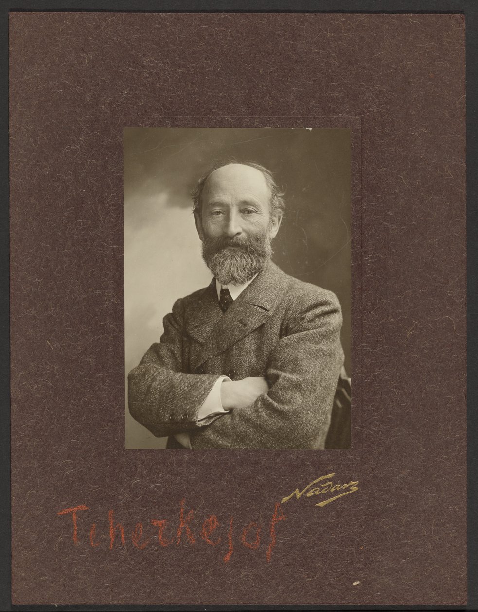 [Retrato de un hombre] de Paul Nadar