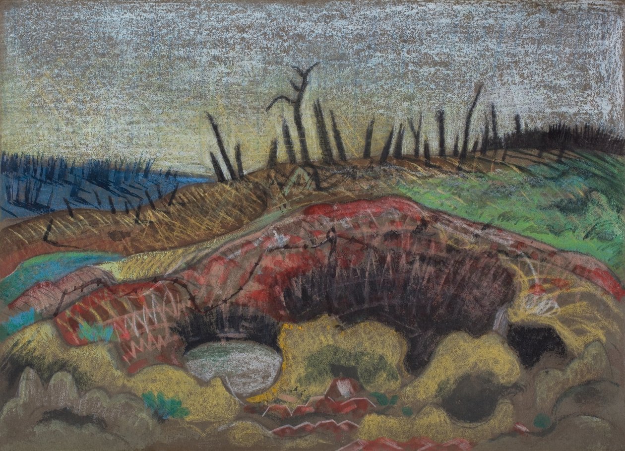 Granja A, Wytschaete de Paul Nash