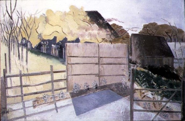 Paisaje otoñal de Paul Nash