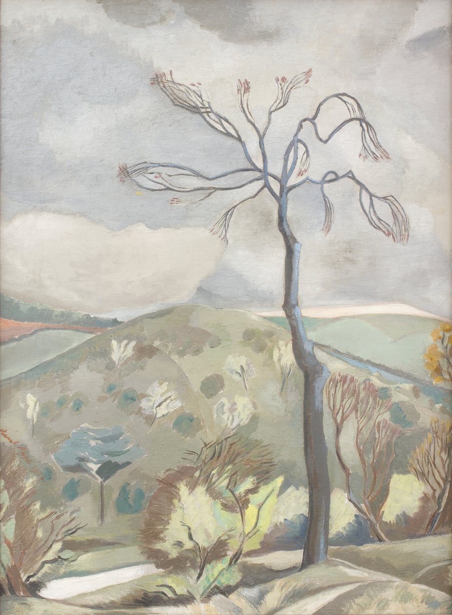 Paisaje otoñal de Paul Nash