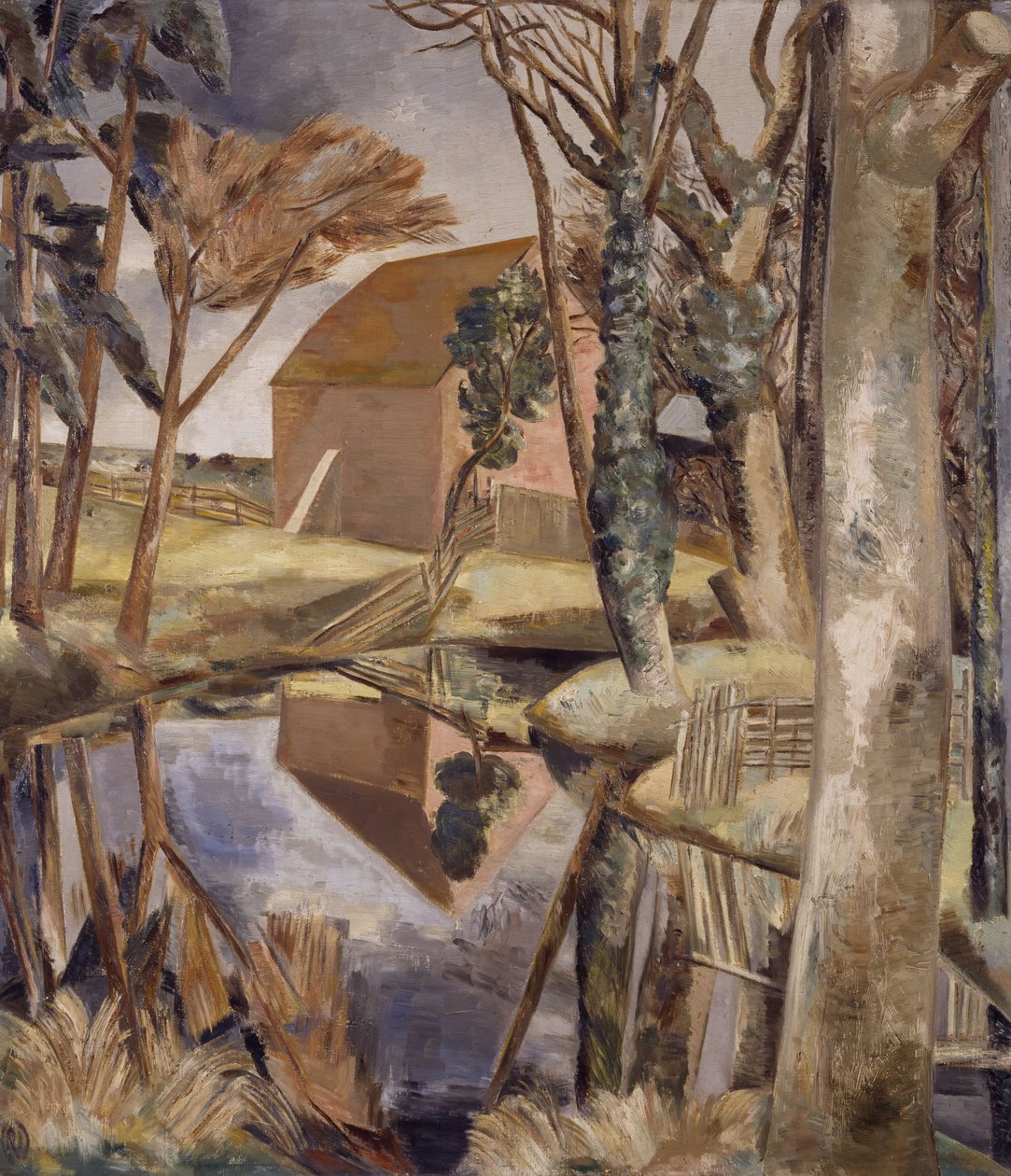 Estanque Oxenbridge de Paul Nash