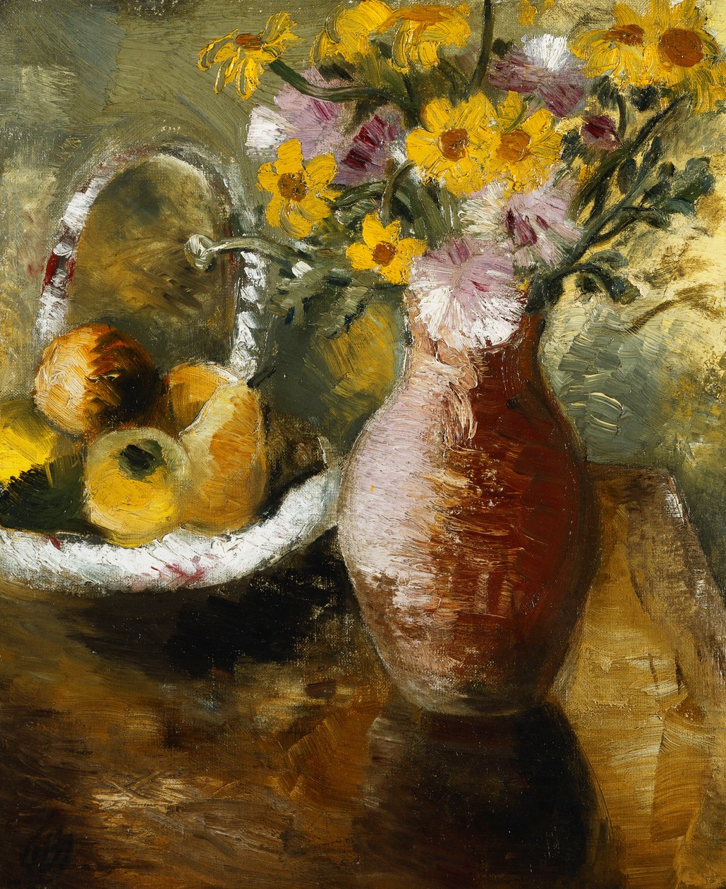 Flores de verano en un jarrón de Paul Nash