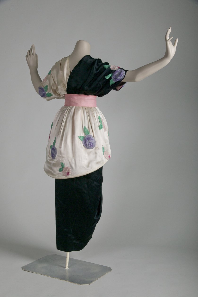 Vestido de noche sorbete de Paul Poiret
