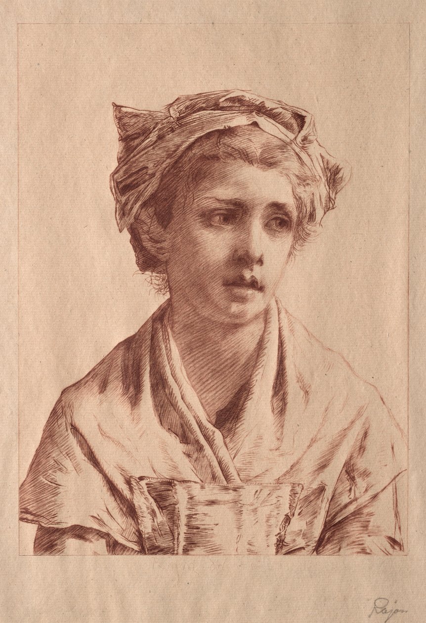 Jeune fille de Paul Rajon