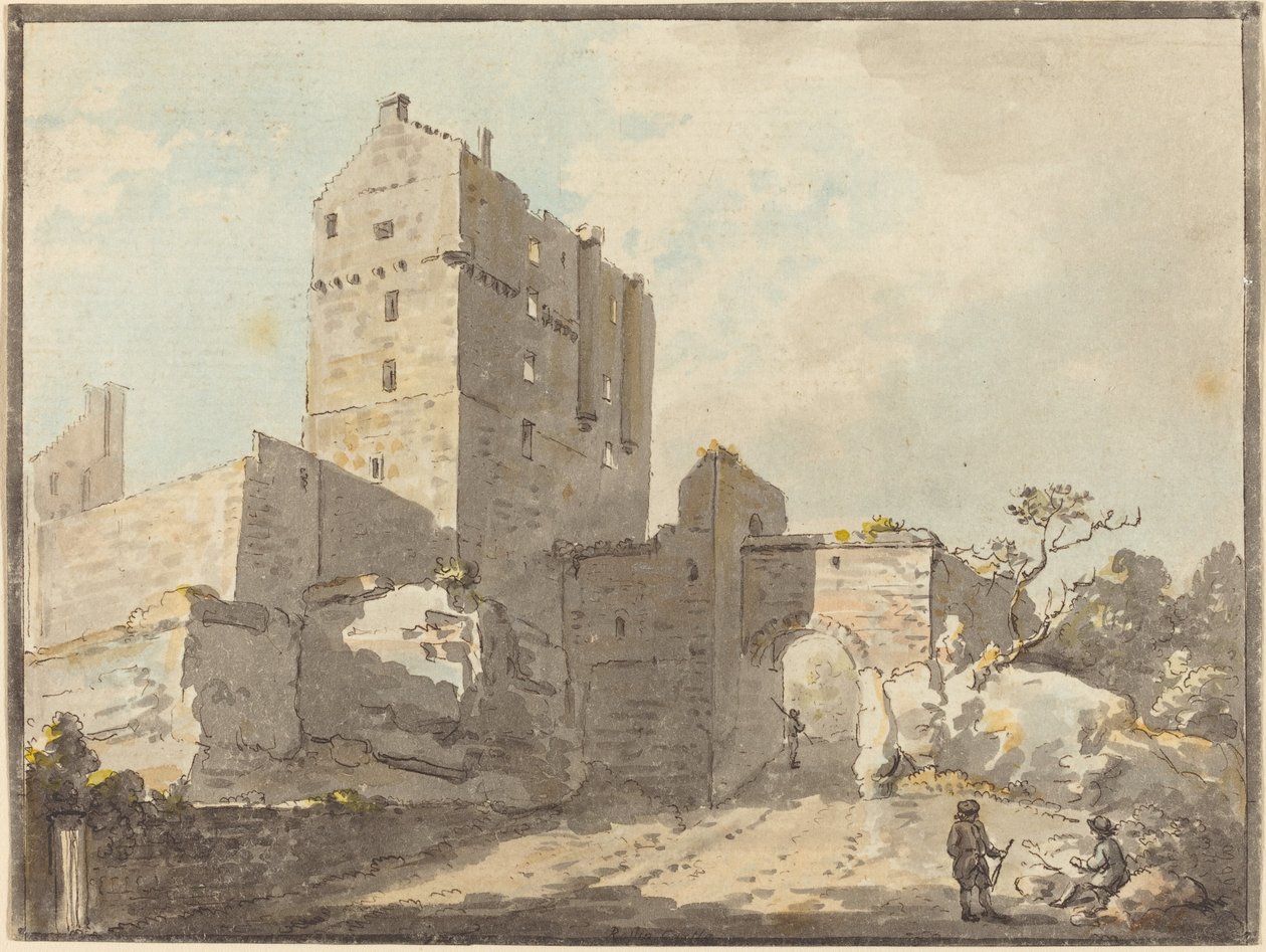 Castillo de Roslin de Paul Sandby