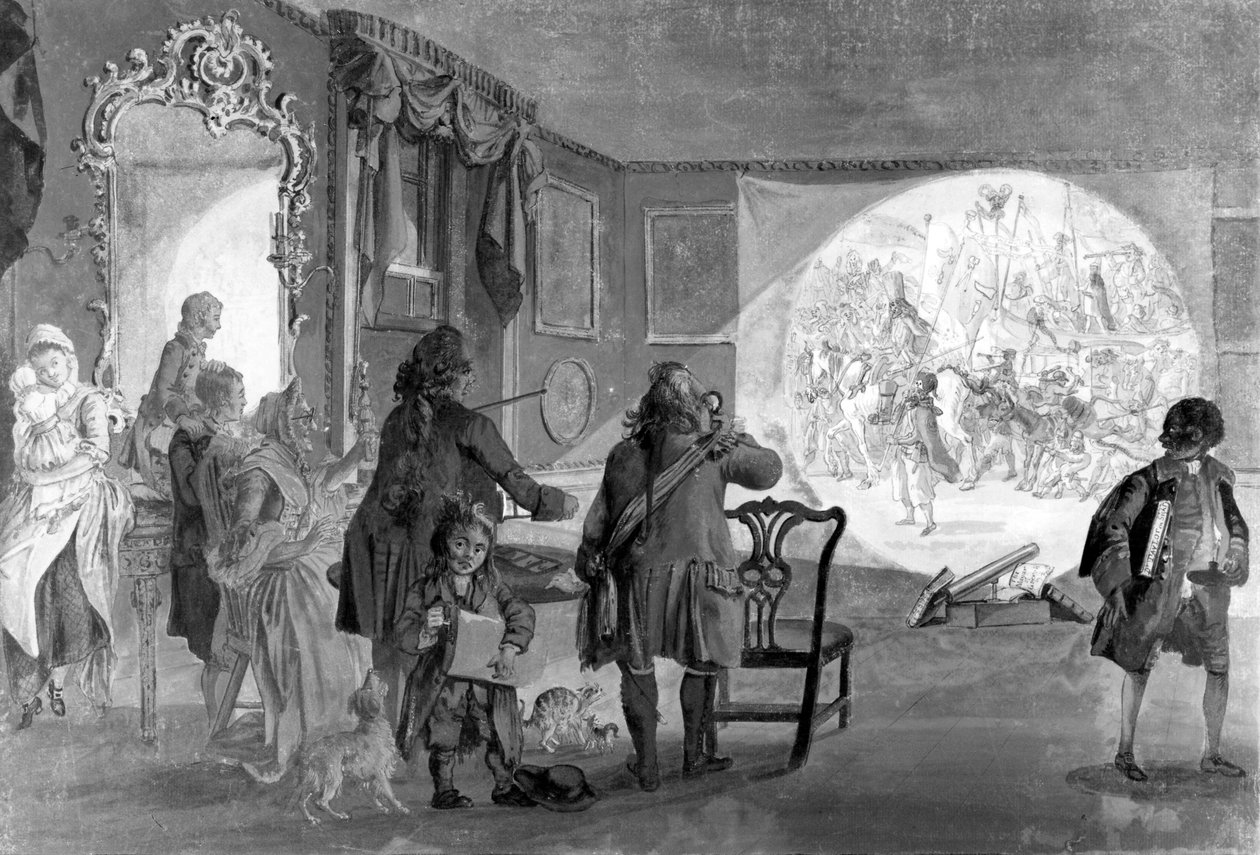 La linterna mágica de Paul Sandby