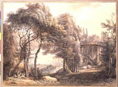 El Templo Redondo de Paul Sandby