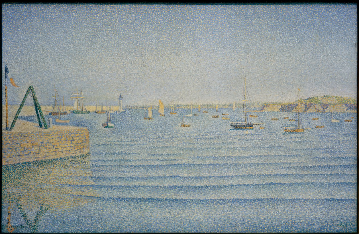 El puerto de Portrieux de Paul Signac