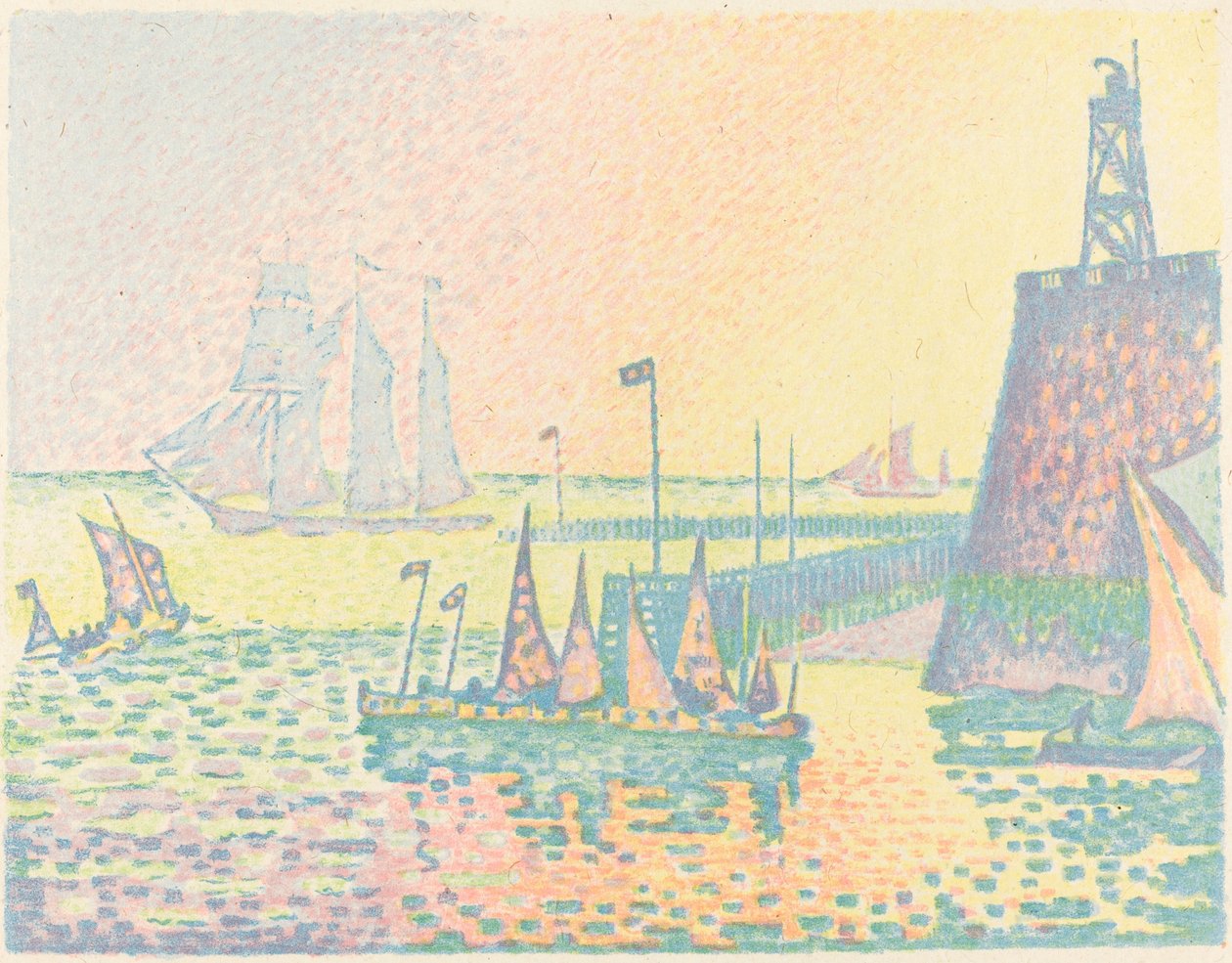 La tarde de Paul Signac