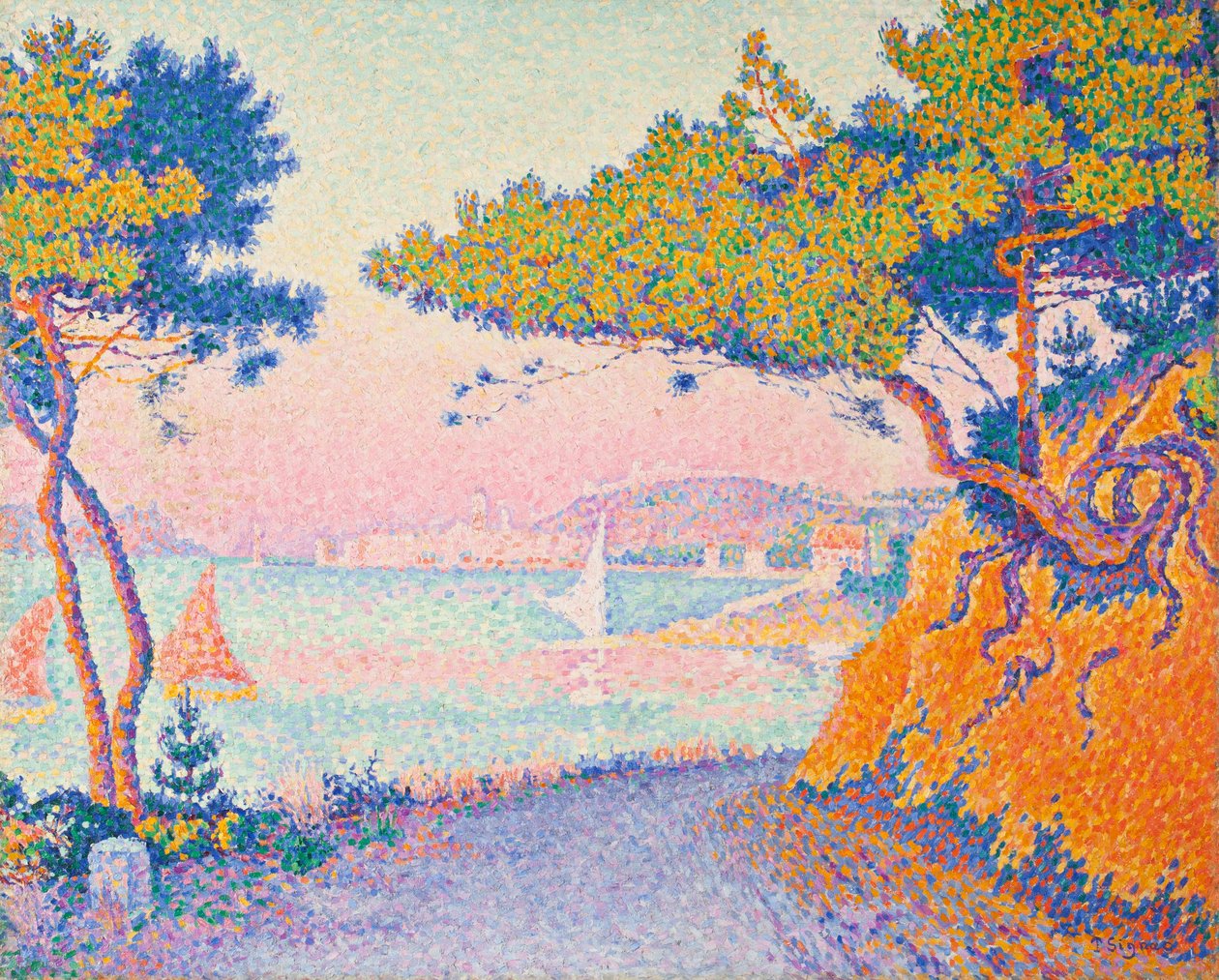 Golfe Juan de Paul Signac