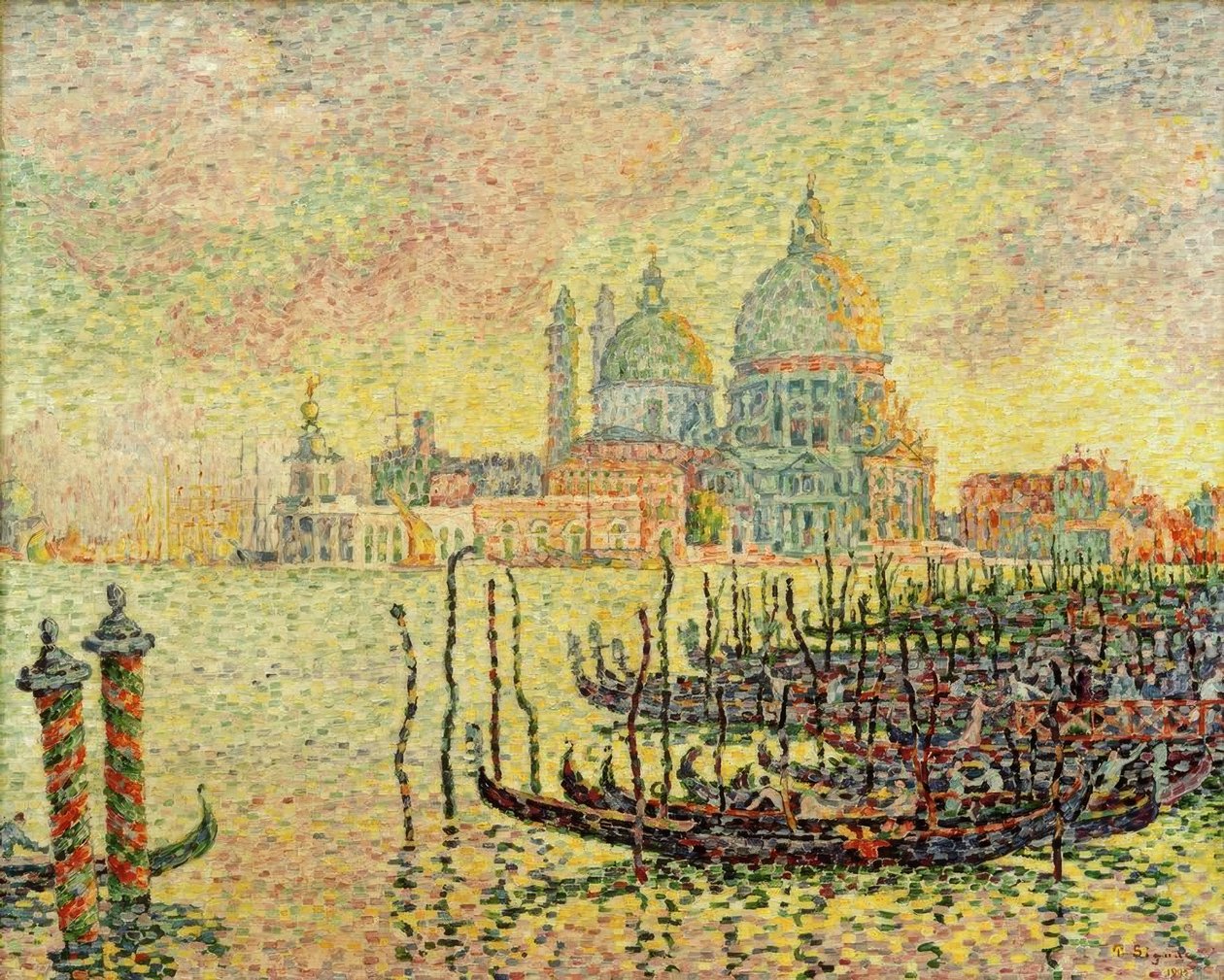 Gran Canal (Venecia) de Paul Signac